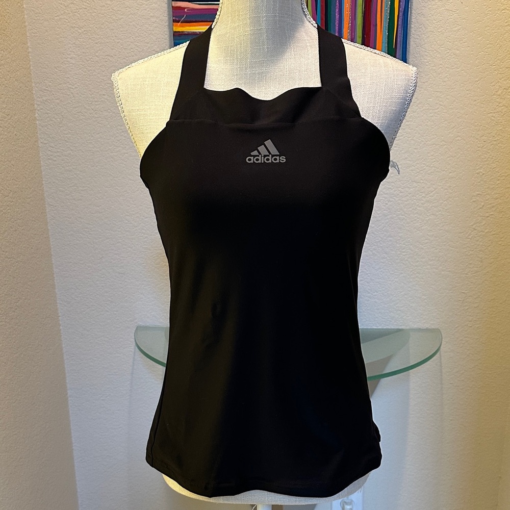 Adidas Black Sleeveless Tank